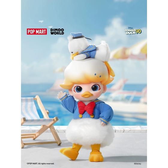 POPMART泡泡玛特DIMOO 唐老鸭1/8可动人偶手办
